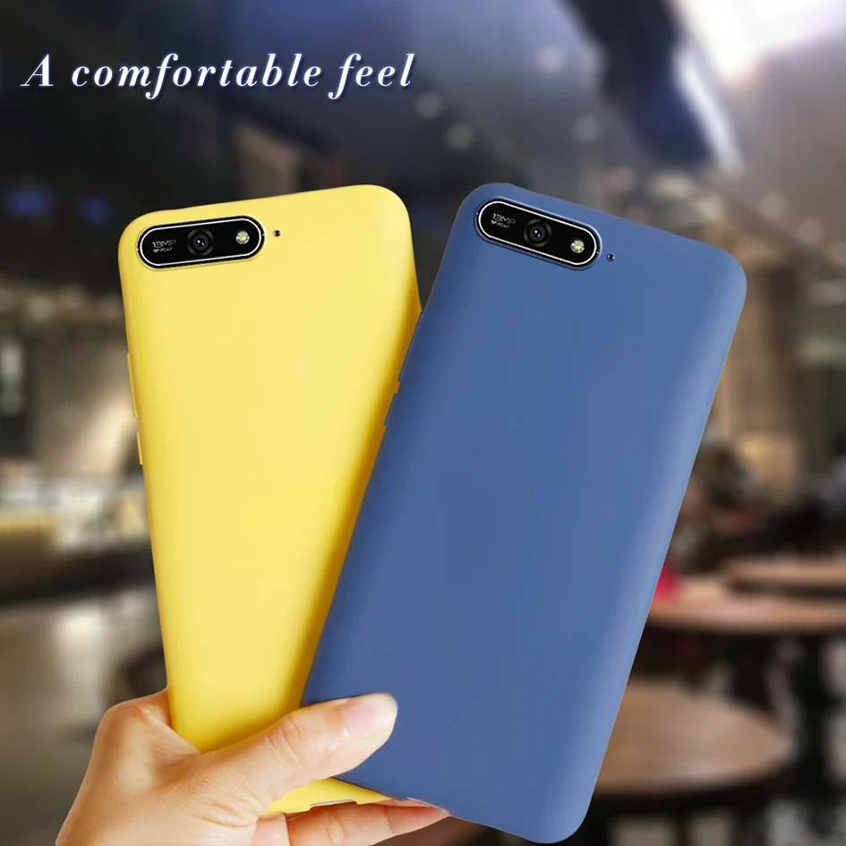 New Arrival Case For Huawei Y6 Prime 2018 Case Huawei Y6 2018 Back Cover Silicone Soft TPU Phone Cover For Huawei Y6 2018 Bumper