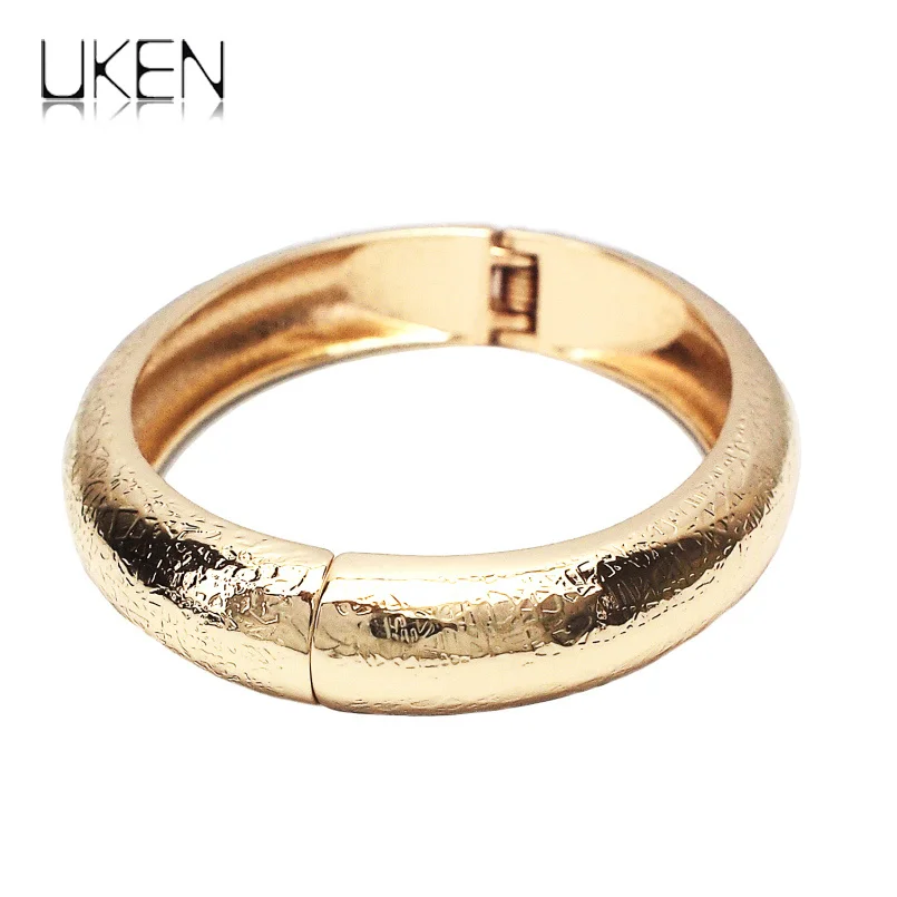New Statement Alloy Cuff Bangles Women Punk Jewelry Metal Bracelet Bracelets Fashion Wholesale Accessories UKEN