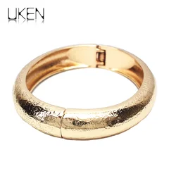 New Statement Alloy Cuff Bangles Women Punk Jewelry Metal Bracelet Bracelets Fashion Wholesale Accessories UKEN