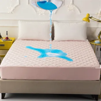 LAGMTA 100% 폴리에스터 방수 매트리스 커버 및 탄성 밴드 장착 시트, 여러 사양 