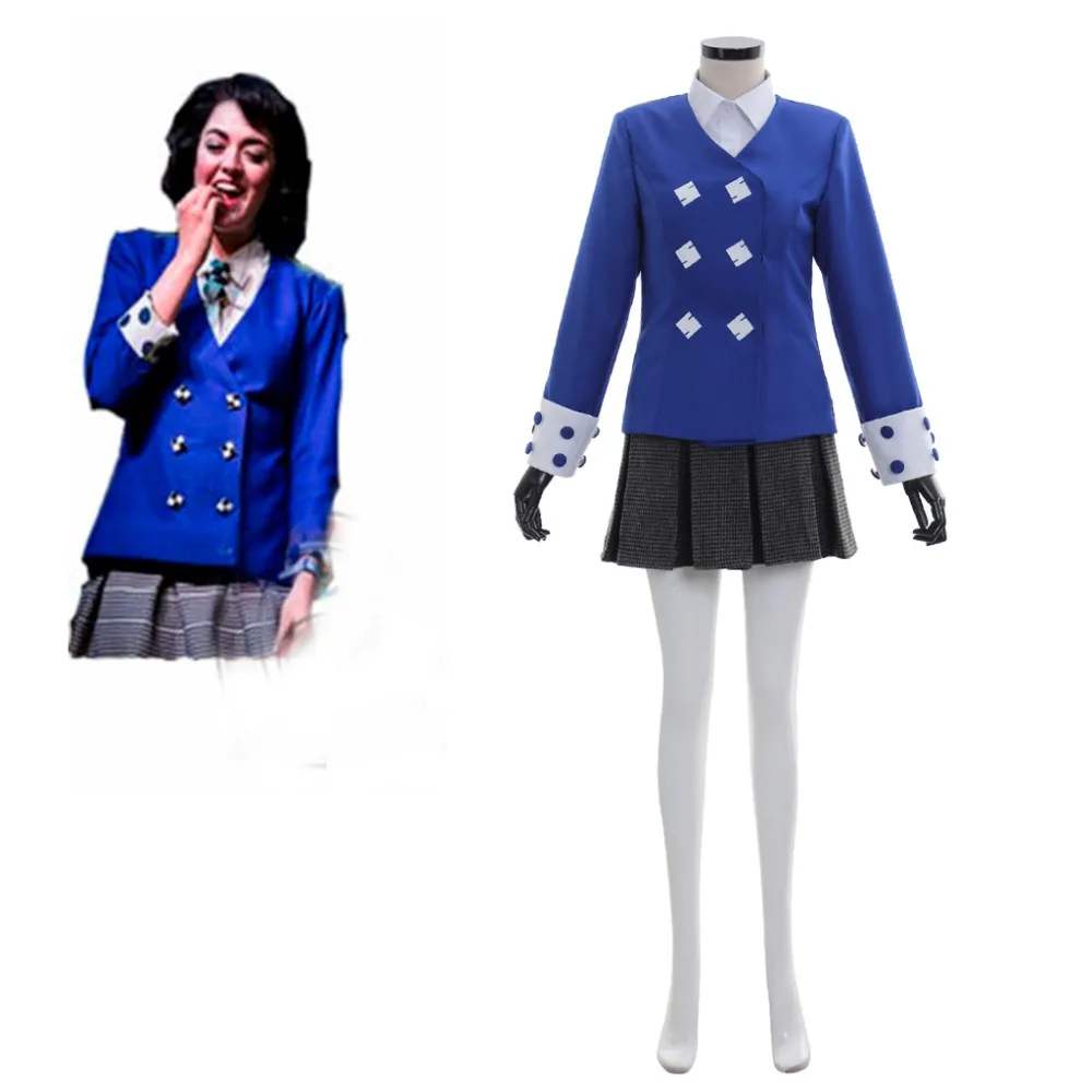 

Cosplaydiy Heathers:The Musical Veronica Costume Cosplay Women's Uniform Skirt Custom Made L320