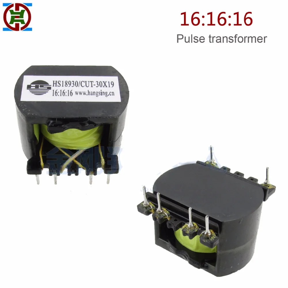 2pcs Pulse Transformer 16:16:16 HS18930 CUT-30X19 For MIG NBC Aotai typeInverter Welding Machine