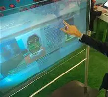 40 inch Projected capacitive multitouch foil,truly 20 points interactive USB touch foil film for touch table and kiosk