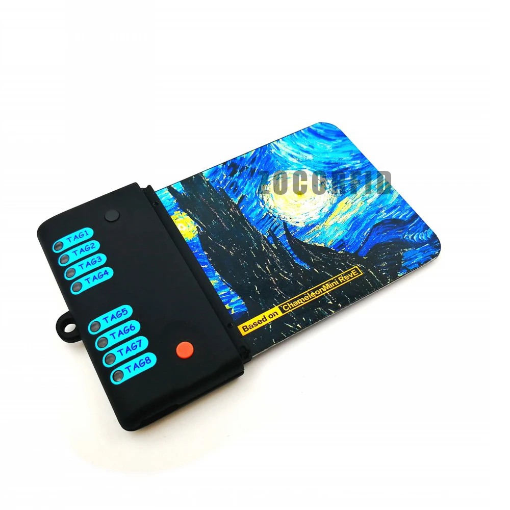 Updated Version Chameleon Mini RDV2.0 13.56MHZ ISO14443A NFC RFID reader writer for Nfc card copier clone crack