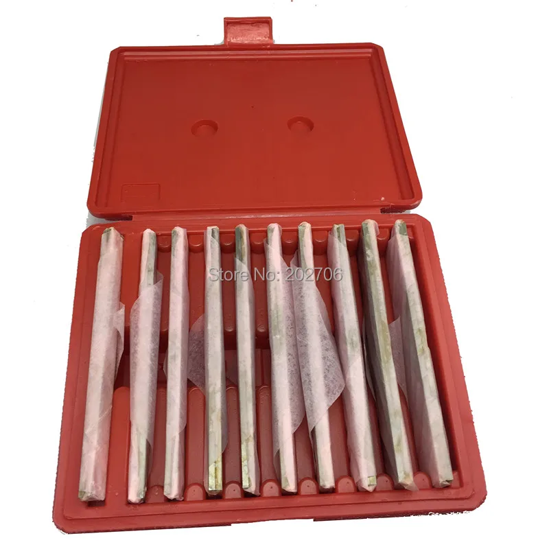 Set di barre parallele sottili di macchinista-10 coppie 1/8 \
