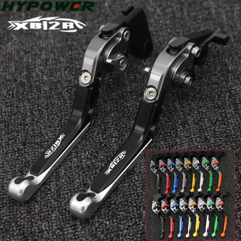 For Buell XB12R XB 12R 2009 Motorcycle Folding Extendable CNC Moto Adjustable Clutch Brake Levers