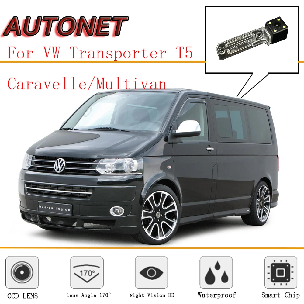 AUTONET Rear View camera For Volkswagen Transporter T5/Caravelle/Multivan/CCD/Reverse Camera/Backup Camera/license plate camera