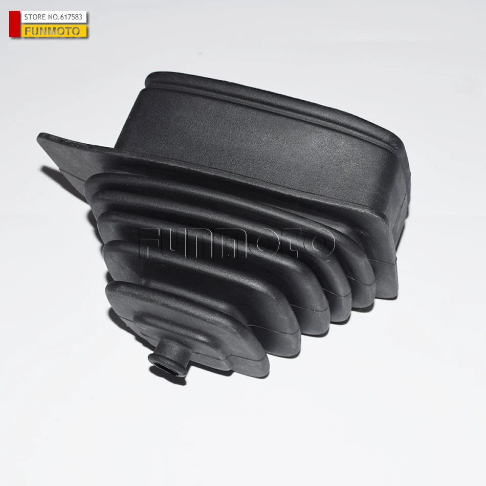 1PCS gearshift dustproof cover of HISUN500/STELS 500 ATV parts number is 23518-107-0000