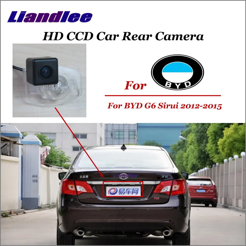 

Car Rear View Back Backup Camera For BYD G6 Sirui 2012-2015 Reverse Parking HD CCD 1/3 Night Vision Auto Accessories
