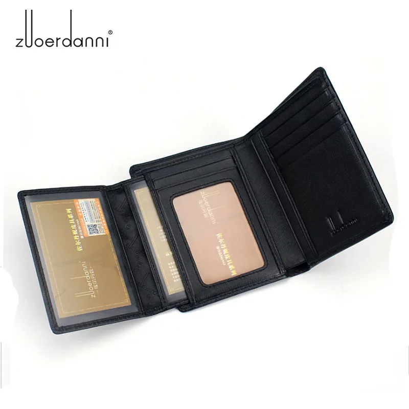 Wallet men short paragraph leather vertical section men wallet short paragraph driver's license wallet men's business multi-card