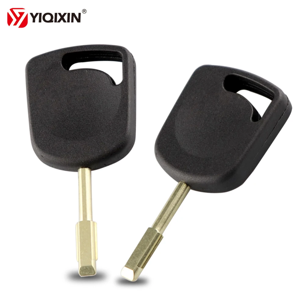 YIQIXIN Transponder Key Shell For Ford Focus Mondeo KA For Jaguar XJ8 Transit Chip Key Connect Uncut Blank Blade No Chip