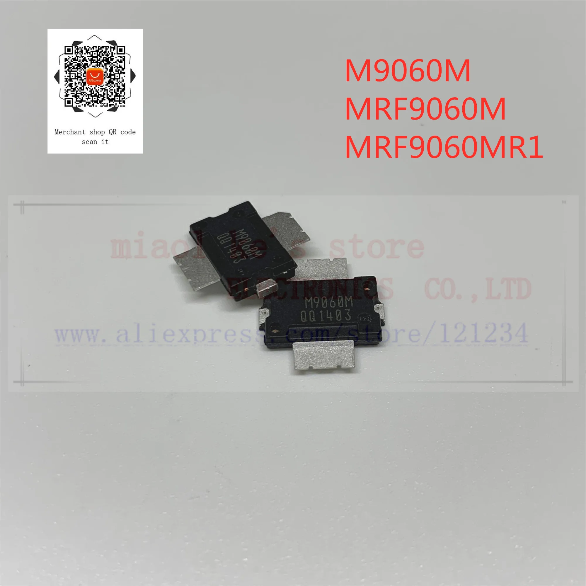 [1pcs-5pcs]100% original; M9060M MRF9060M MRF9060MR1 [ 26V 450mA 60W 18.0dB 945MHz ]RF POWER MOSFETs N–CHANNEL