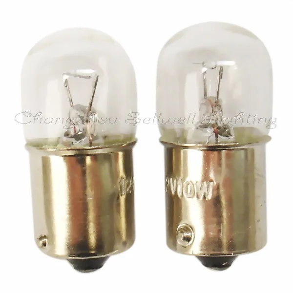 Auto bulb 12v 10w ba15s t16x36 b071 sellwell lighting