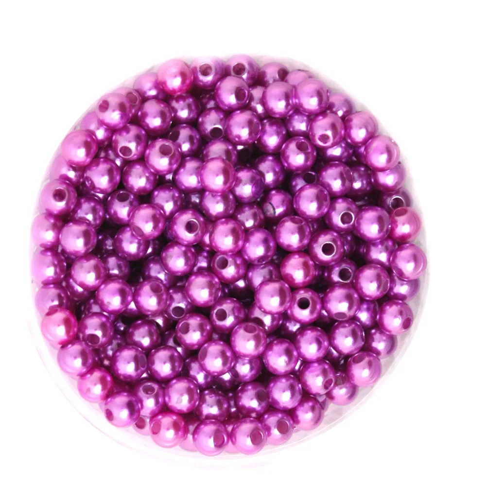 

Round Approx 1000pcs/lot Light Purple Color 6mm Dia. Imitation Pearl Plastic Beads Wholesale for Jewelry Making CN-BSG01-02LPR