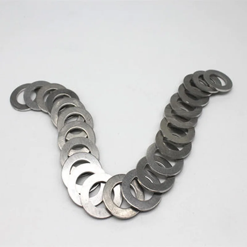 10pcs M15 Ultra-thin stainless steel washers flats washer gasket flat pad thickness 0.1mm-1mm 21mm-24mm Outer diameter