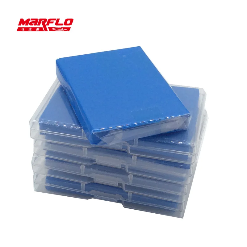 MARFLO 16pcs Magic Car truck Clean Clay Bar Auto Detailing Cleaner Car Washer Blue 100g