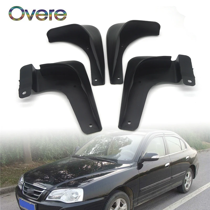 OVERE Car Front Rear Mudguards For 2004 2005 2006 Hyundai Elantra XD Car-styling Splash Guard Accessories Fenders 1Set Mudflaps