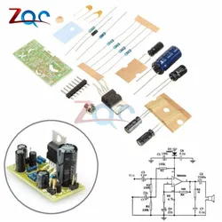 TDA2030A elektronik ses güç amplifikatörü devre kartı modülü Mono 18W DC 9-24V DIY kiti için bilgisayar aktif hoparlörler DIY kiti