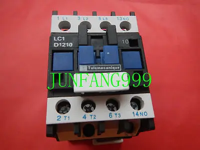 1Pcs Telemecanique Contactor N/O LC1-D1210 F7 110V / LC1 D1210