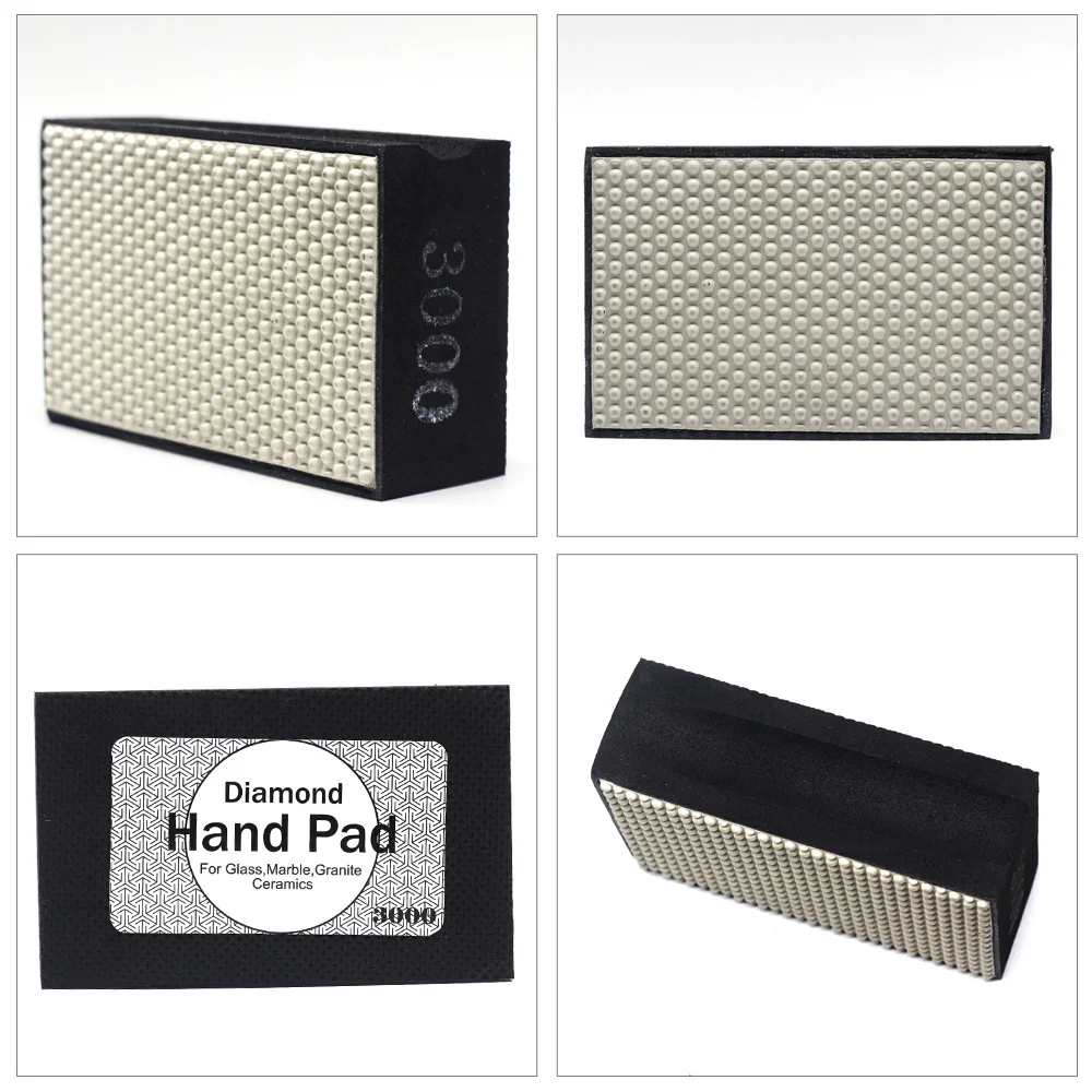 DC-RHPP3000 90*55 Mm Nhựa Tay Đánh Bóng 3000 # Đánh Bóng Đá Gạch Men Nhám Miếng Lót