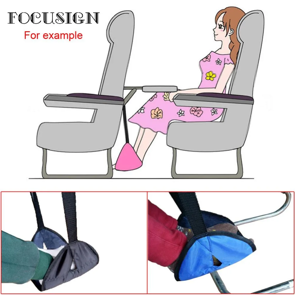 New Hanging footrest Portable footrest travel Stand Adjustable Stand Foot Rest Feet Hammock for Airplane office Travel