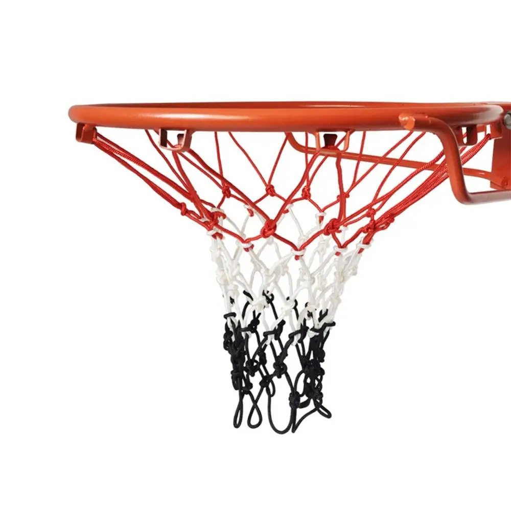 New Indoor Outdoor Heavy Duty Basketball Net Replacement Wear-resistant Nylon Basketball Net Durable Rugged Fits Standard Rims