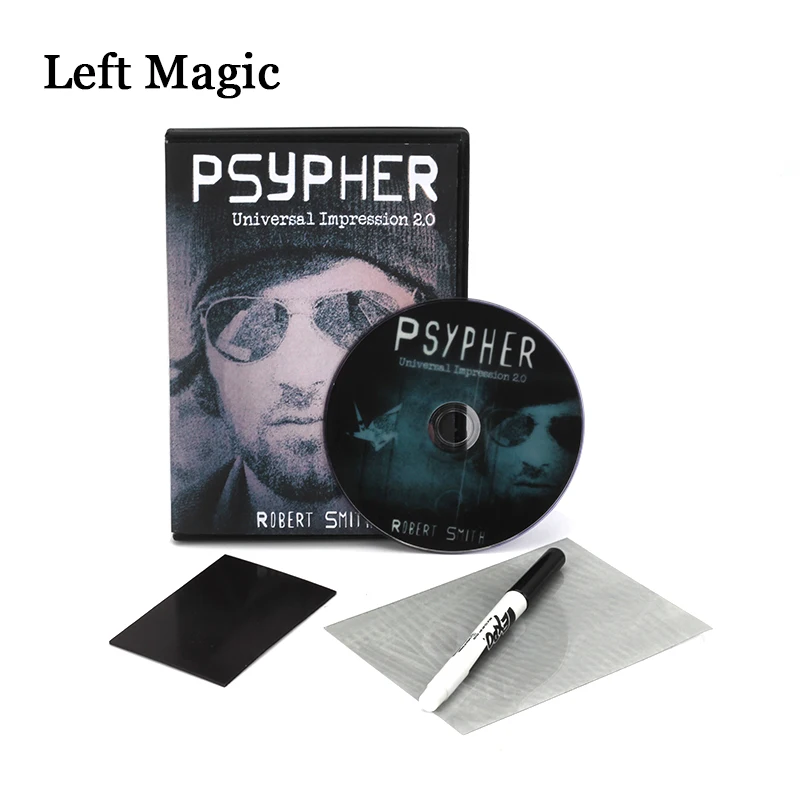 Psypher By Robert Smith And Paper Crane (DVD+Gimmick) - Magic Tricks Close-Up Stage Card Magic Props Mentalism Illusions