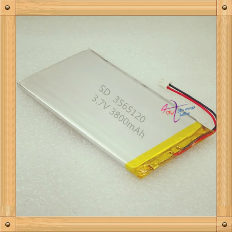 XHR-2P 2.54 3800mAh 3565120 3.7V special offer flat polymer lithium battery