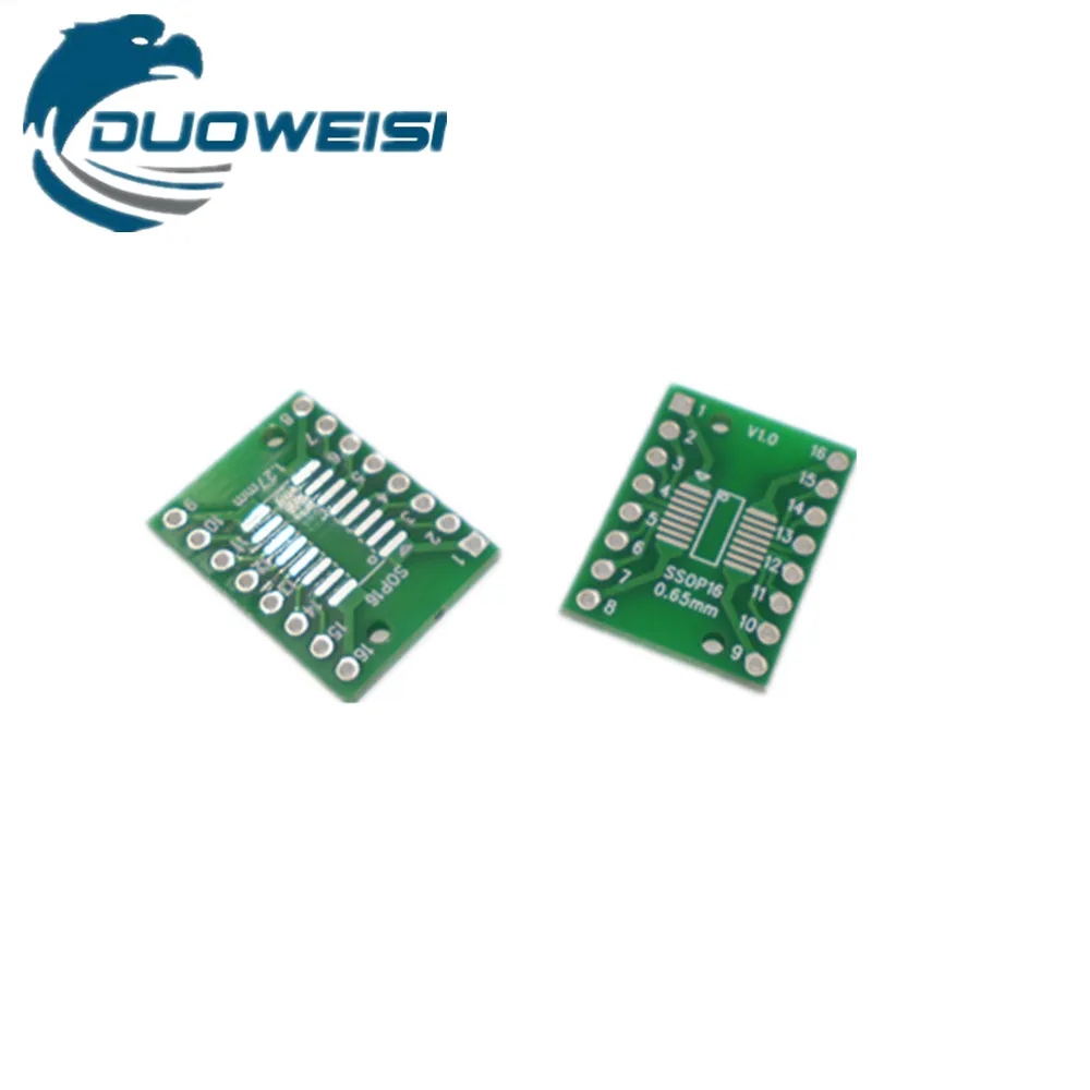 Scheda PCB ad inserimento diretto da SMD SOP/MSOP/SOP/TSSOP/SOT23 a scheda adattatore DIP scheda universale