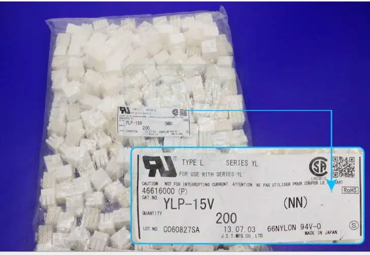 

YLP-15V Housings Connectors terminals housing 100% new and original parts YLP-15V (NN)