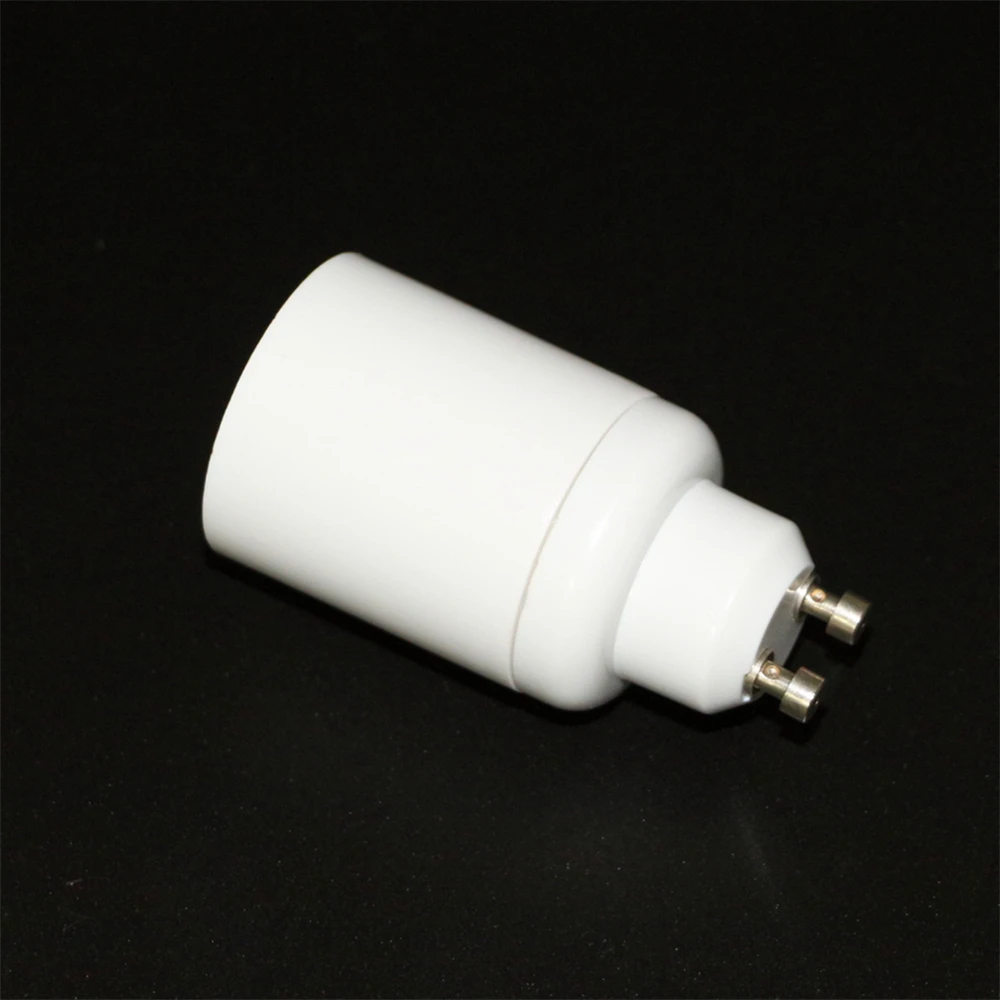 ASMTLED 1Pcs GU10 to E27 Base LED Light Lampbase Bulbs Adapter Adaptor Socket Converter Plug Extender