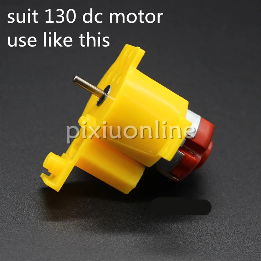 5pcs/bag J764 Model 130 DC Motor Insulation Base  Green/yellow Color Free Russia Shipping