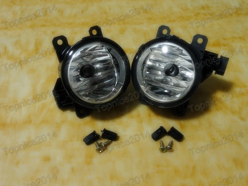 

2Pcs Car Styling Front Driving Fog Light Lamps Pair Left Right For Mitsubishi Pajero NS NT NW 2006-2014