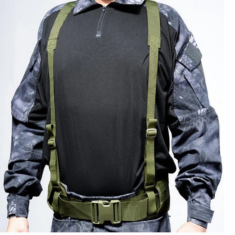 Molle Chest Rig Taktische Weste Gear Pack Magazintasche Holster Molle System Männer Nylon Taillenstütze – Detail 8