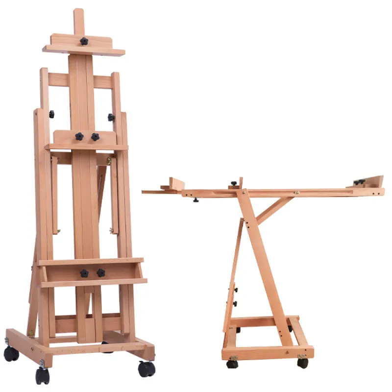 Multifunctional Easel Foldable Caballete De Pintura Oil Paint Cajoneras De Madera Artist Wood Easel for Painting Art Supplies