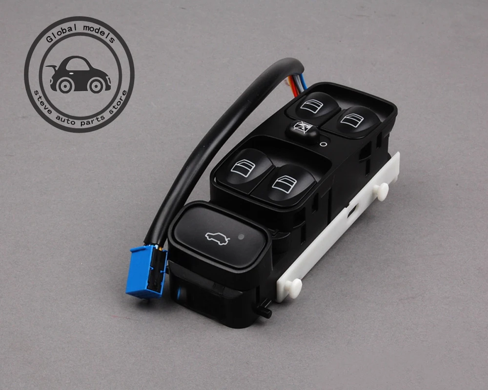 

Electric Power Window Master Control Switch Assembly for Mercedes Benz W209 CLK200 CLK220 CLK240 CLK270 CLK280 CLK320 CLK350 55