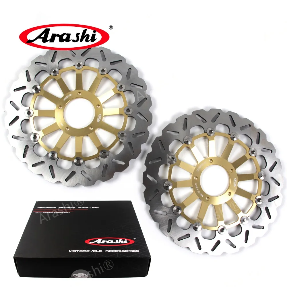 

Arashi 1 Pair Full Floating Front Brake Disc Disk Rotors For DUCATI 1198 2009 2009 2010 2011 / 1098 2007 2008 Motorcycle Disk