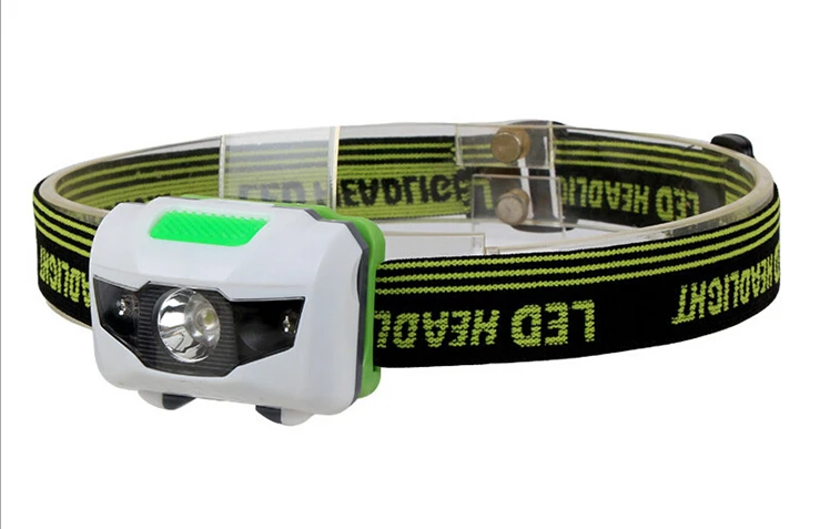 

headlamp Grey 80M Distance Adjustable 3 Modes 2 Red LED+1 PC 3W 150 Lumens White LED head torch headlamp lantern for camping