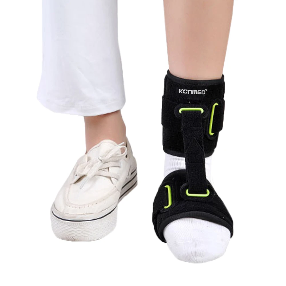 Foot-Up Drop Foot Brace Ankle Brace Support AFO Orthotics Strap Elevator Plantar Fasciitis Foot Cramps Nightime & Daytime Use