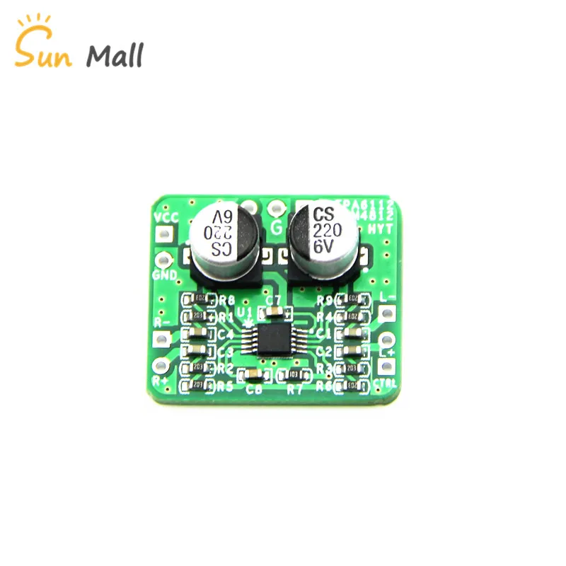 1PC  Amplifier Board Differential-Balanced TPA6112&SGM4812 HIFI Amp Module150Mw 3.3-5V