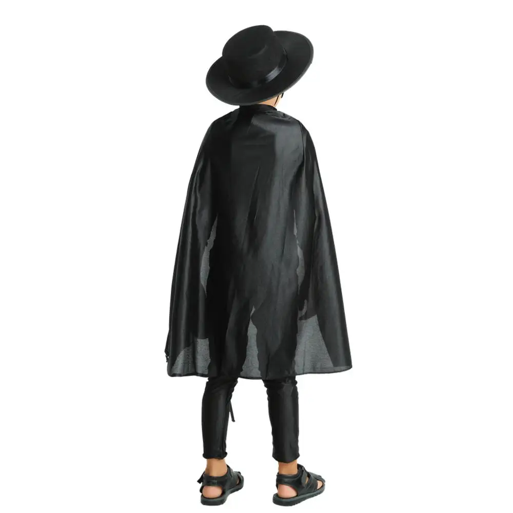 Snailify traje de halloween para crianças zorro fantasia filme tv cosplay crianças traje super-herói cosplay para carnaval