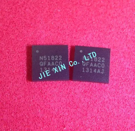  50pcs/lot NRF51822-QFAA NRF51822 N51822 SOC 2.4GHZ 256K FLASH QFN-48 IC Best quality