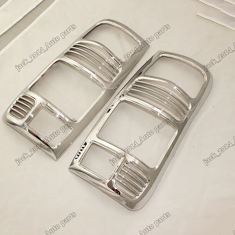 

ABS Chrome Rear Tail Light Lamp Cover Trim For Toyota Land Cruiser Fj80 1990~1998