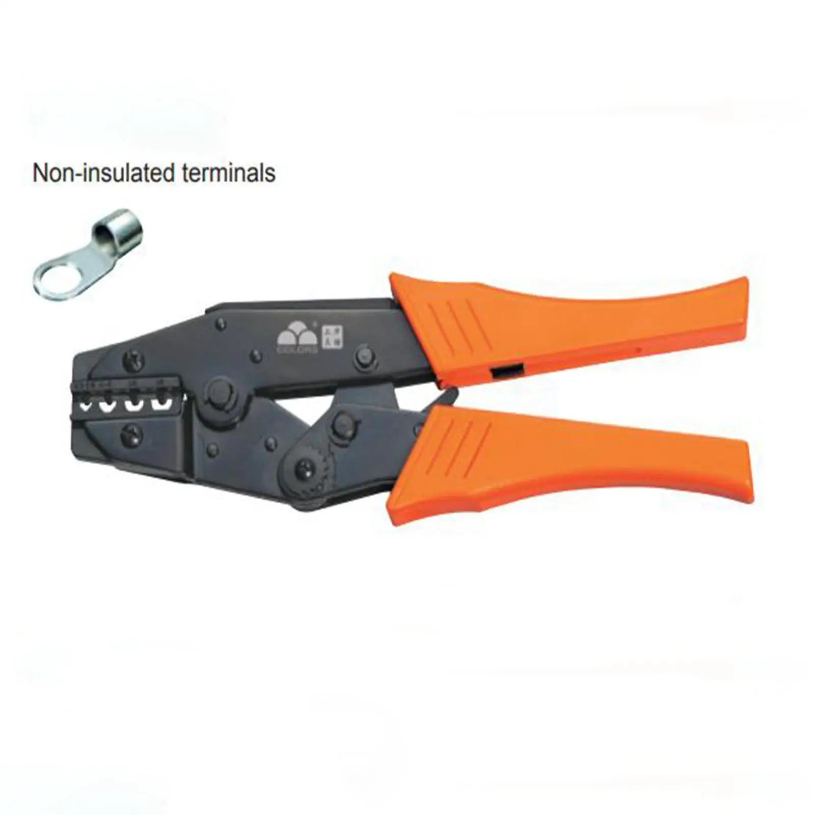 20-5AWG 0.5-16mm2 Non-insulated Terminals Ratchet Crimping Plier European Style