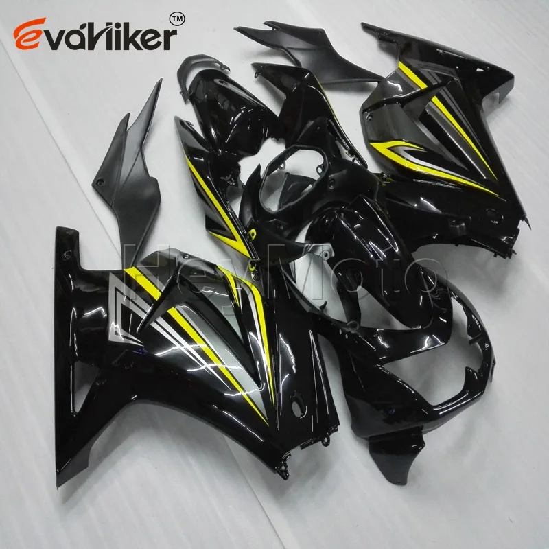 ABS Plastic fairing for ZX250R EX250 2008 2009 2010 2011 2012 red black EX 250 08 09 10 11 12 motorcycle panels Injection mold