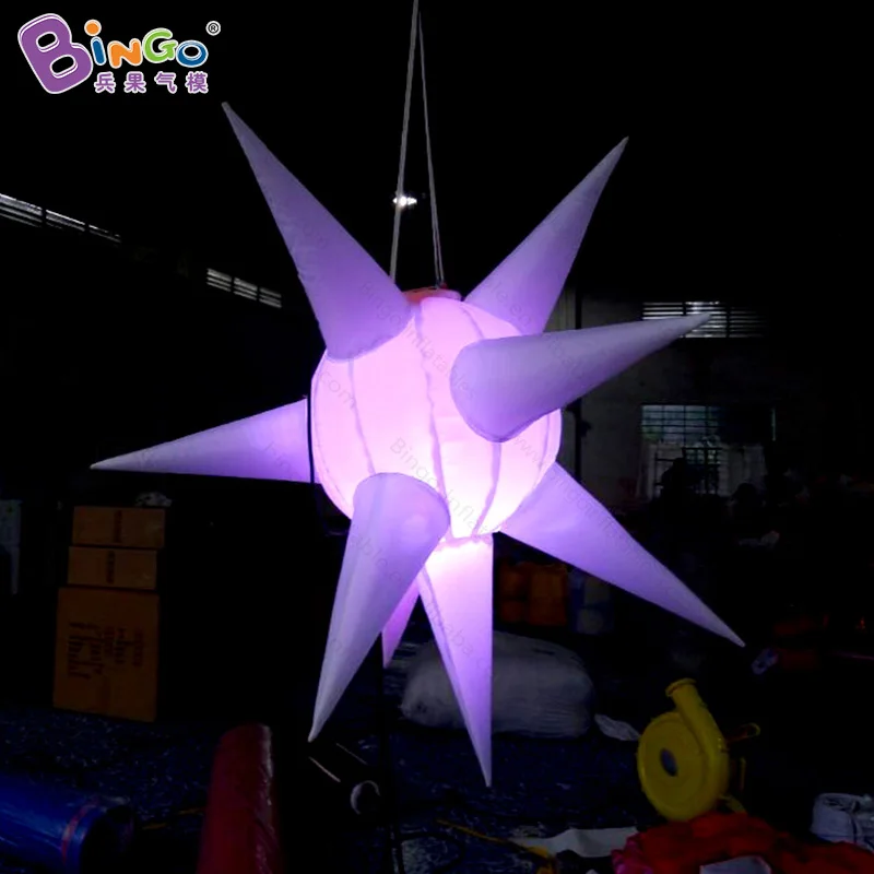 Aangepaste nachtclubdecoratie opblaasbare Airstar hanglamp