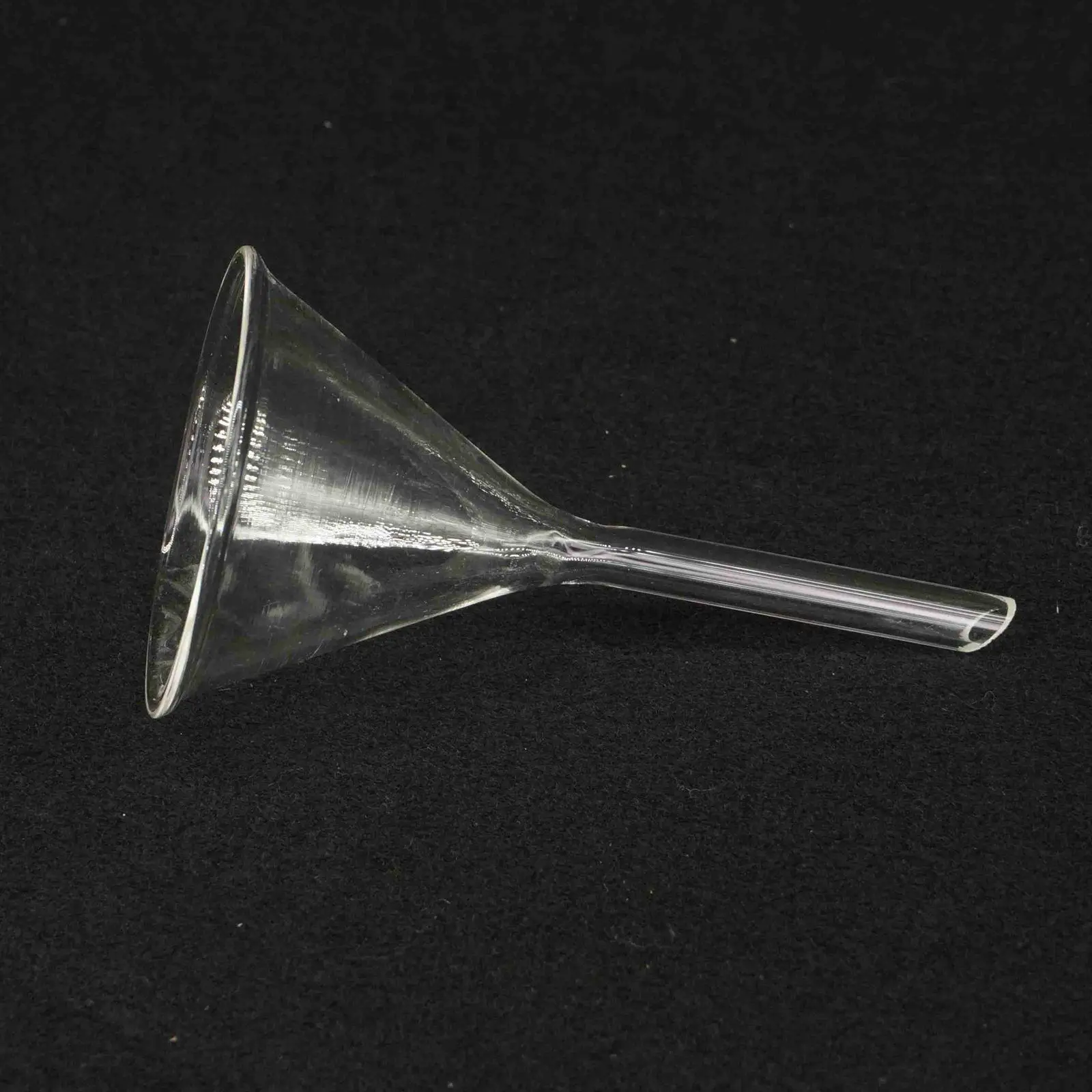 60mm Miniature Lab Glass Funnel Borosilicate Glassware Triangle Funnel