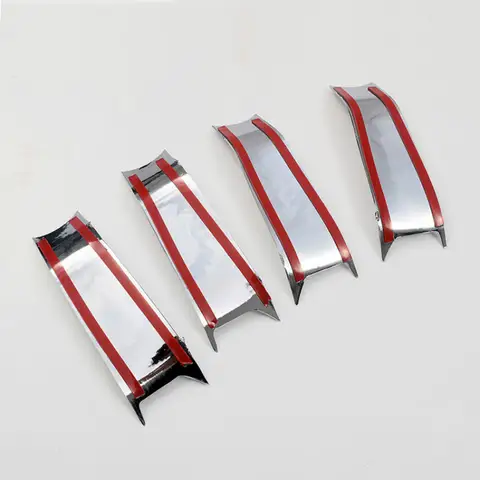 Funduoo dla Mitsubishi Lancer Mirage Evolution 7 8 9 2002 2003 2004 2005 2006 nowy ABS Chrome klamka do drzwi samochodowych pokrywy misek