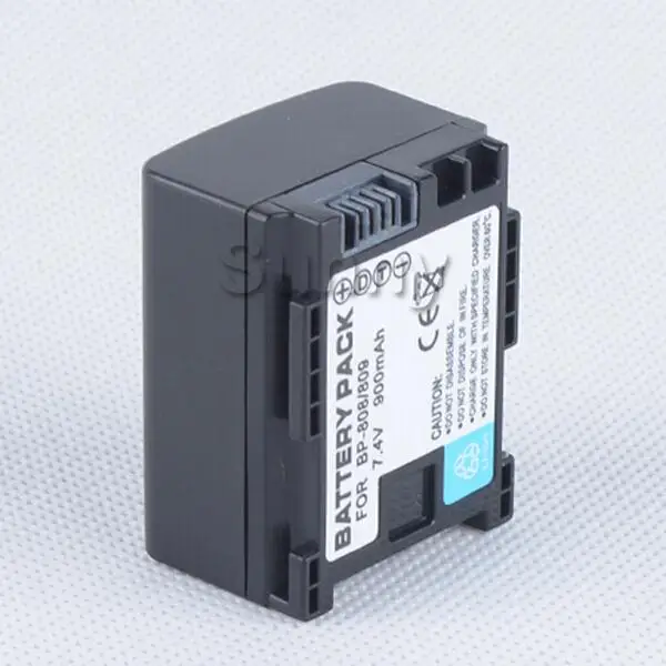 BP 808 بطارية لكانون FS10 ، FS11 ، FS20 ، FS21 ، FS22 ، FS30 ، FS31 ، FS40 ، FS100 ، FS200 ، FS300 ، FS400 كاميرا ذاكرة فلاش
