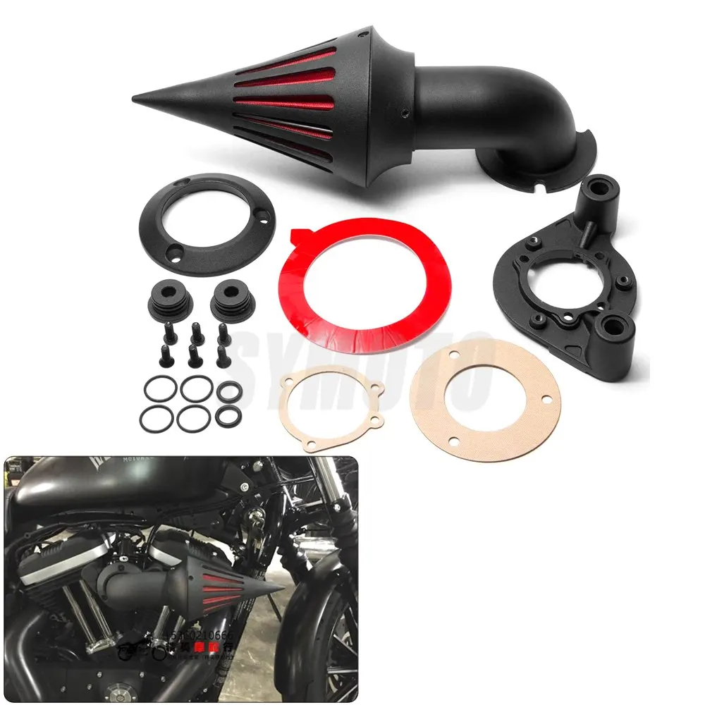 

Motorcycle Modified Spike Air Cleaner Intake Filter Fits For Harley Sportster 1200 883 XL XL883 XL1200 1991-2006